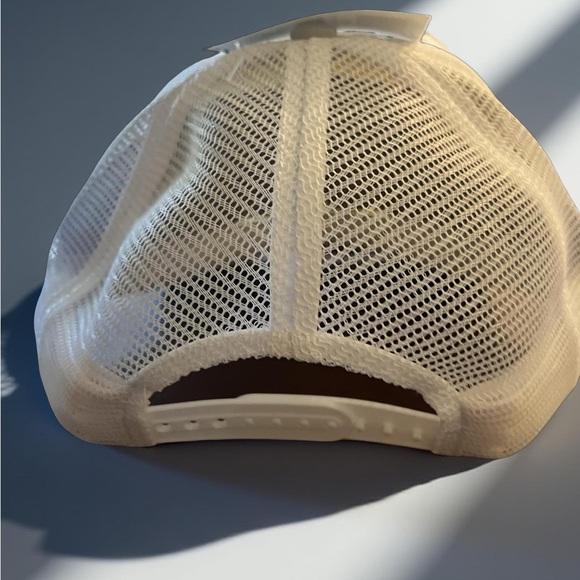 Diesel Life White Snapback Mesh Trucker Hat - Picture 4 of 4